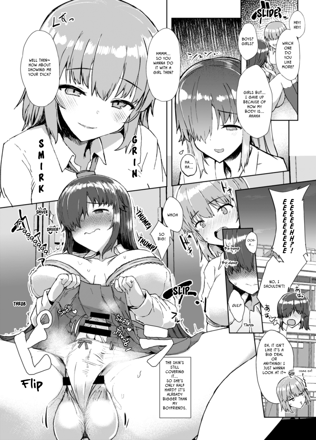 Hentai Manga Comic-I Can't Be Bullied By a Futanari Girl -Andou Megumi Edition--Read-6